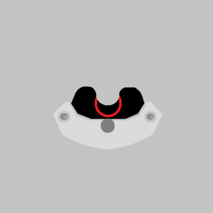 Silver Sonic face texture Roblox decal