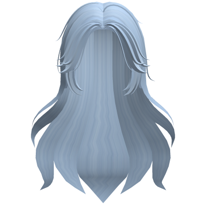 Long Soft Flowy Hair (Light Blue) Roblox item