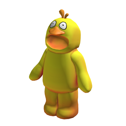 Yellow Terrified Duck Bodysuit thumbnail