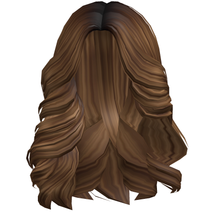 Long Preppy Lush Glam Blowout Hair in Caramel Roblox item