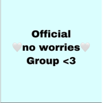 Official worry free group!!