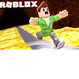 (HARD MODE) ESCAPE THE LAVA OBBY