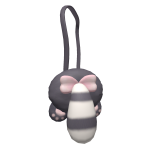 Black Kawaii Cat Tail Bag