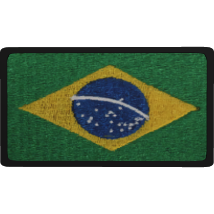Brazil Flag Patch, Full Colour [L] Roblox item