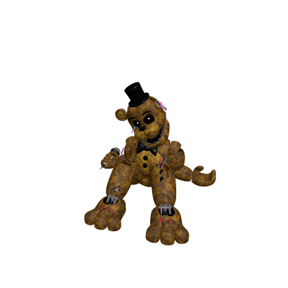 Withered Golden Freddy POSED