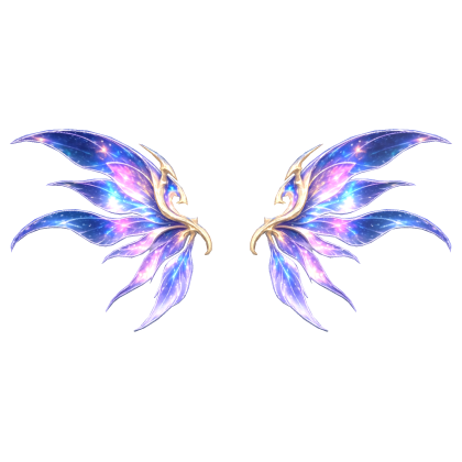 Glowing Celestial Wings