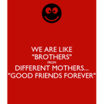 Brothers, Sisters, and Friends..