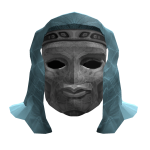 Silver and Blue Regal Crownhelm