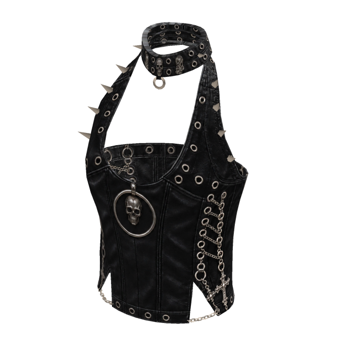 ✅🔥Y2K BLACK GOTH TOP PUNK🔥✅