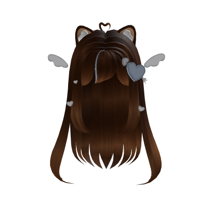 ꒰♡ CutieDoll Kitty Hair Cupid Love [Blue] ♡꒱ thumbnail