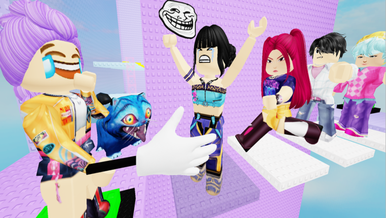 🎤KPop Demon Hunters Slap Tower🖐️ screenshot 1