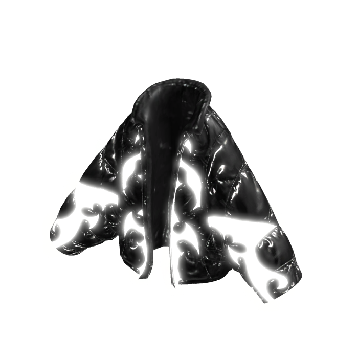 Puffer Jacket Glow Emissive