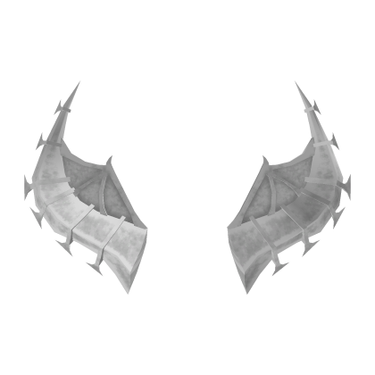 White Wing Horns Of Fallen Roblox item