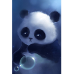 cute panda forever