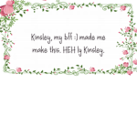 Aly is so awesome, kate made me make this group..