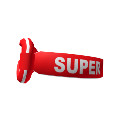 SUPER! Red Goggles (Sideways)