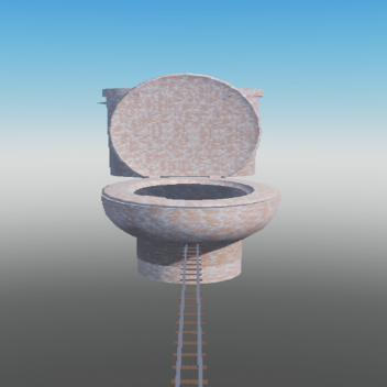 Cart Ride Into Rusty Toilet