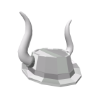 White Horned Fedora