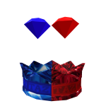 Crown of Sapphire and Ruby
