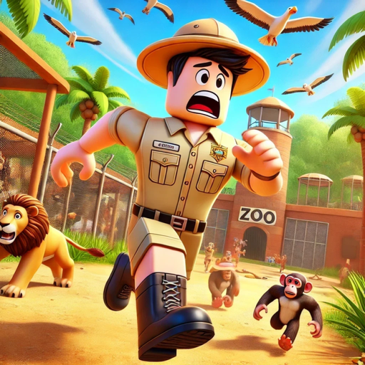 🐘Escape The Zoo Obby! [UPDATE]🐒 official Roblox game thumbnail