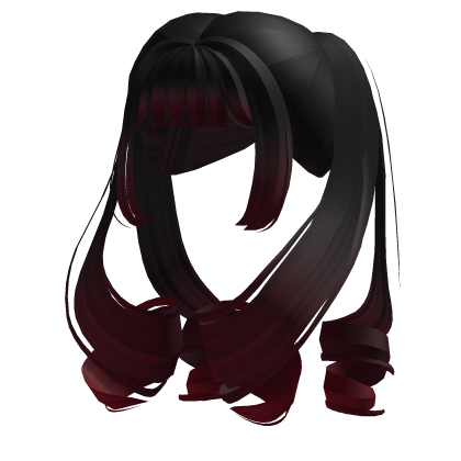 Two-Tone Cute Fairy Curly Twirl Pigtails Roblox item