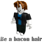 Bacons vs salad hairs