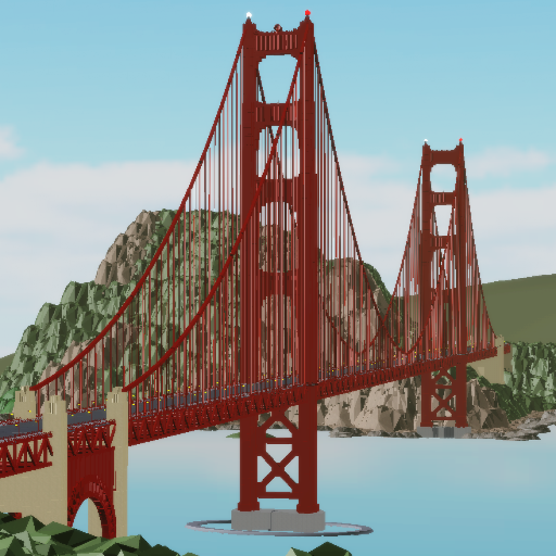 UPDATE Destroy Golden Gate Bridge LIFE SIZE official Roblox game thumbnail
