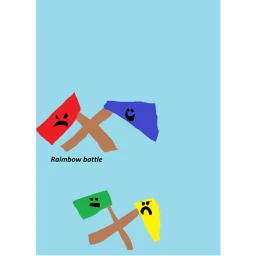 Raimbow battle place icon