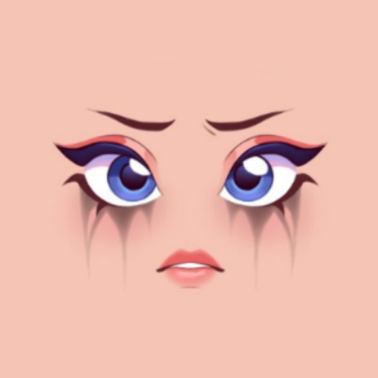 makeup [non transparent] Roblox decal