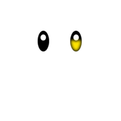 Half Yellow eyes Roblox decal