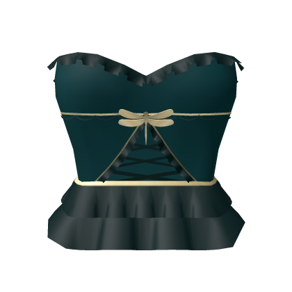 Cute Dragonfly Dress in Green