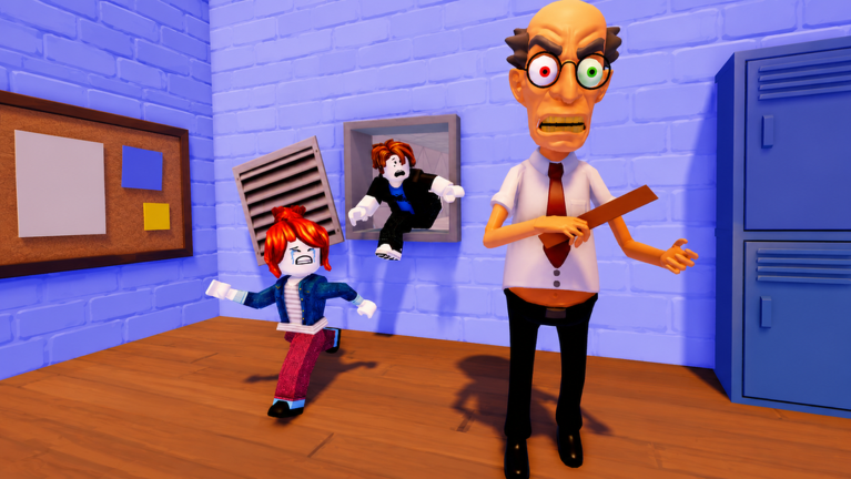 Team School Escape! (TEAMWORK OBBY) 🏫 artwork