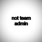 not team admin