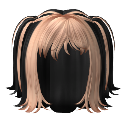 Cheap Cute Preppy Hair (Black to Blonde) Roblox item