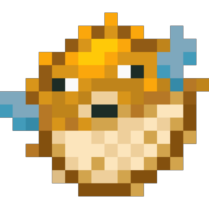 Minecraft Pufferfish Roblox decal