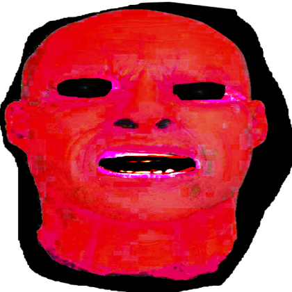 scary face Roblox decal