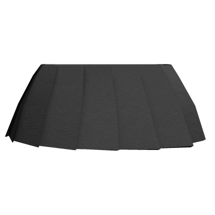 1.0 Simple Fem Pleated Skirt R6 in Black