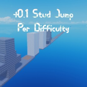 +0.1 Stud Jump Per Difficulty