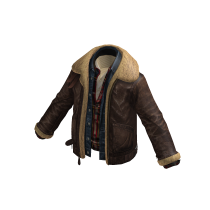 Shearling Bomber Jacket and Denim Trucker Jacket