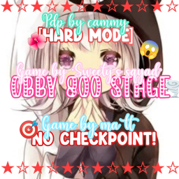 [😡HARD MODE⚠️]  Obby Without Checkpoint ⚡