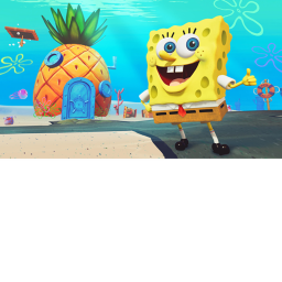 cart ride into spongebob