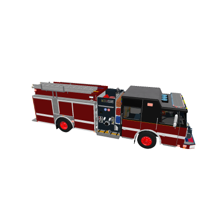 Texas style fire truck