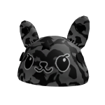[12 ROBUX] [Code : 12blackcamo] Black Star Hat