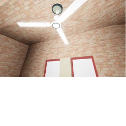 ceiling fans in a mansion icon