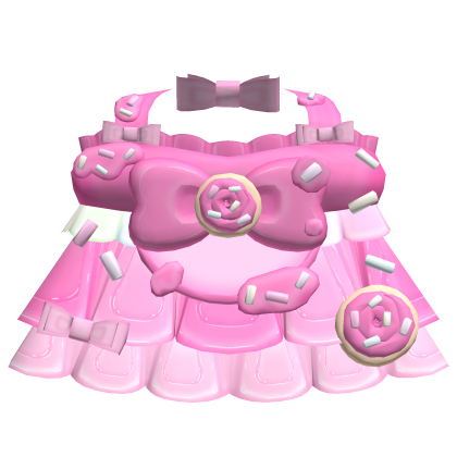 ʚ ︵ mm! adorable pink sugar sprinkle cookie dress  Roblox item
