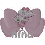 ♡: nina bow