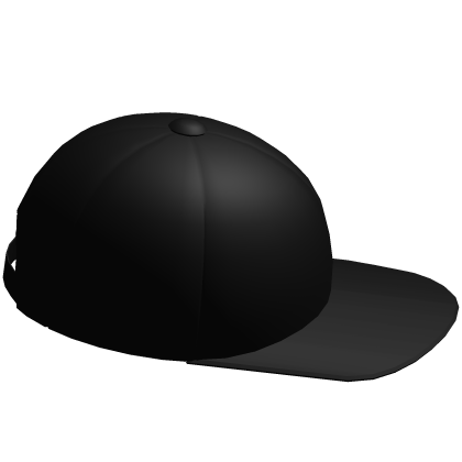 black sideways cap Roblox item