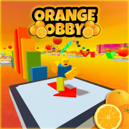(NEW!!) Orange Obby