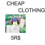 Cloudy's cheap clothing