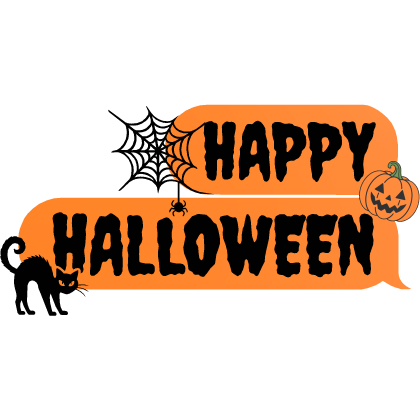 🎃 Happy Halloween | Spider Web Spooky Cat Pumpkin Roblox item